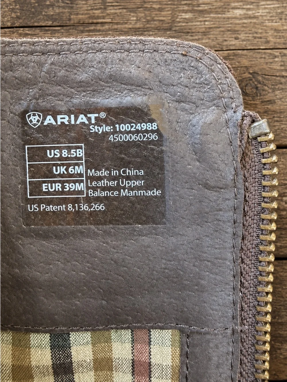 Ariat Sutton H2O Luxe Waterproof Chocolate Suede Boots 8.5B